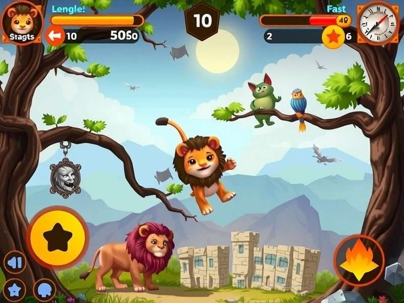 Lion S Lucky Hunt gameplay screenshot